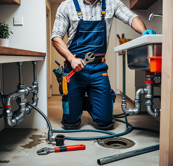 Flowest Plumbing team at work